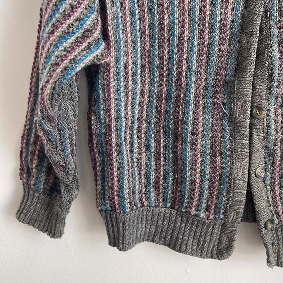 Vintage Country Sophisticates by Pendleton cropped button down knit cardigan  S - Picture 3 of 7